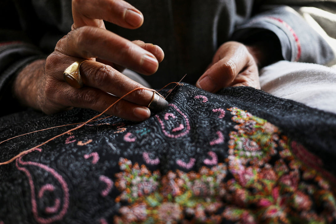 Kashmiri Sozni Embroidery