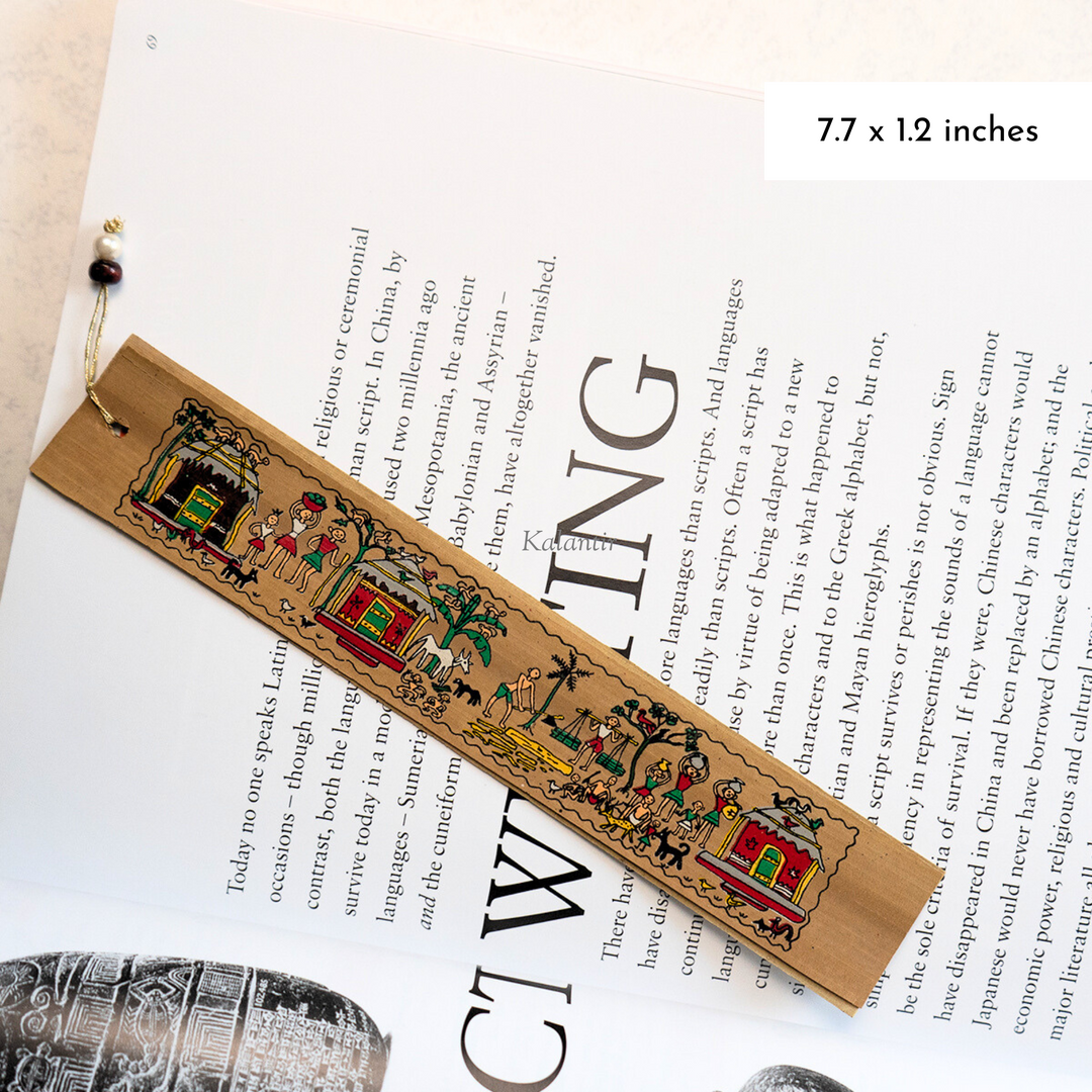 Fascinating Village Life Bookmark