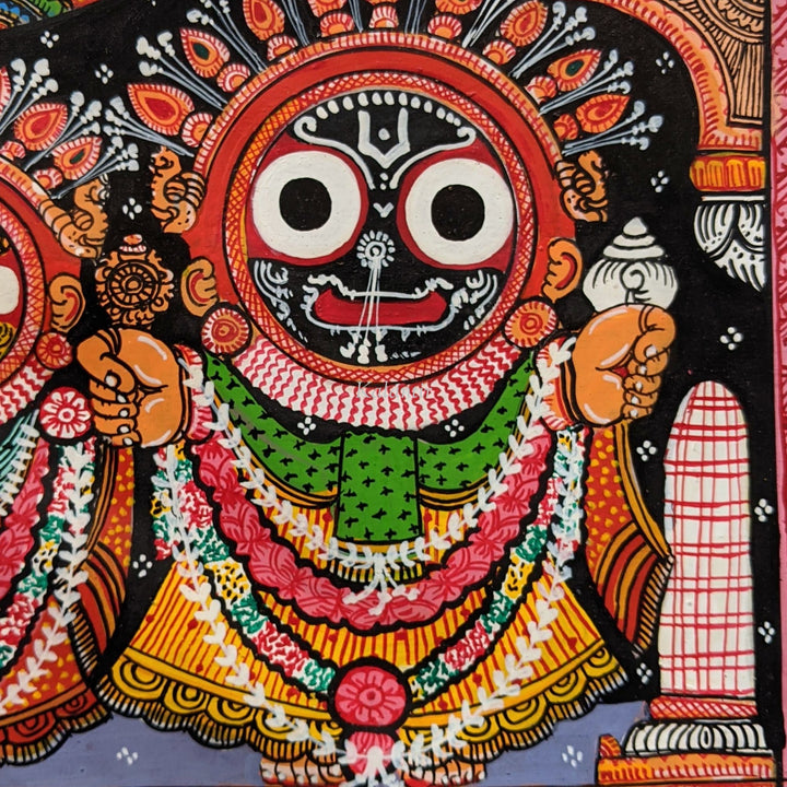 Señor Jagannath | Pattachitra pintado a mano