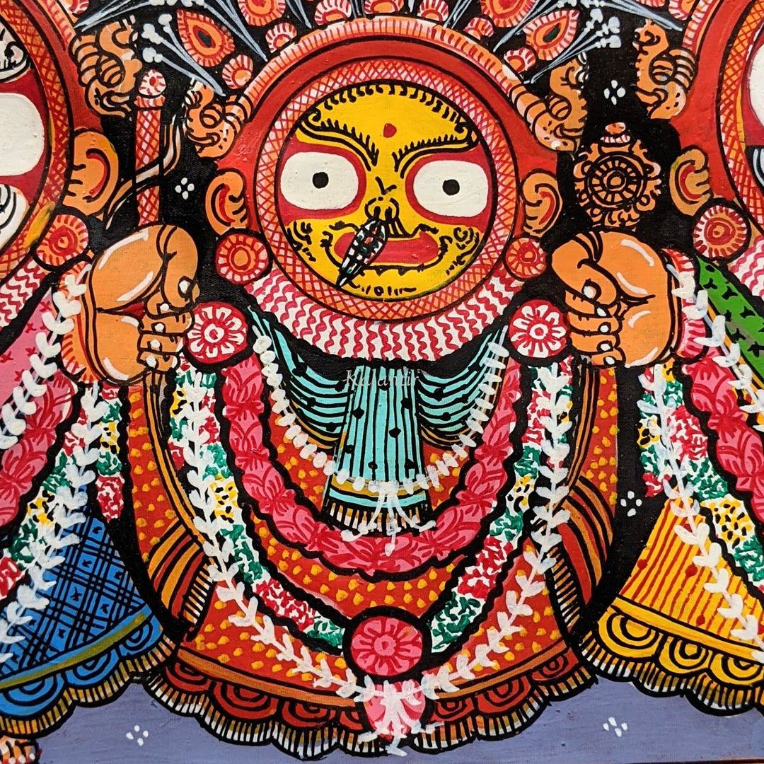 Lord Jagannath | Hand-painted Pattachitra